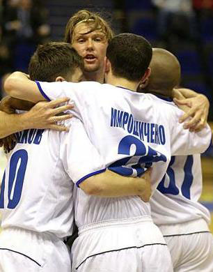 Luizinho celebrated after a goal in the second match (Photo courtesy: Superleague)