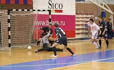 Arsh scoring a goal during the second match (Photo courtesy: CSKA)