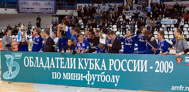 The Russian Futsal Cup belongs to Dinamo Yamal (Photo courtesy: Konstantin Molchanov)
