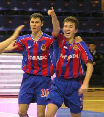 CSKA players celebrating a goal (Photo courtesy: Superleague)