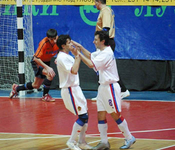 The Antipov twins scored 6 goales in two games (Photo courtesy: CSKA Moscow)