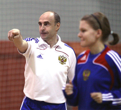 Head Coach Evgeniy Kuzmin (Photo courtesy: AMFR)