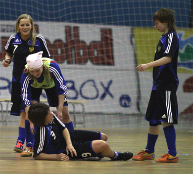 Training games to improve the standard (Photo courtesy: AMFR)