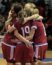 Russian girls, tournament winners (Photo courtesy: AMFR)