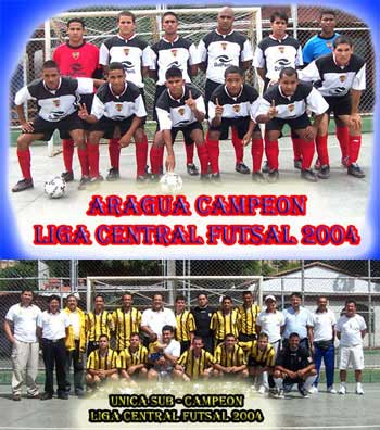 Samanes De Aragua and La Unica, best Venezuelan clubs (Photo courtesy: http://www.futbolsala.com.ve)