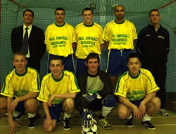 Santos team (Photo courtesy: http://www.santosfutsal.co.uk)