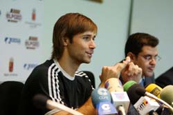 Press conference (Photo courtesy: Enrique Serrano - LNFS)