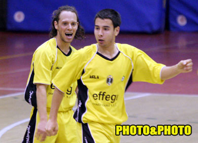 Jonas and Laza, goal for Nepi! (Photo courtesy: Maurizio Di Giovancarlo - PHOTO&PHOTO)