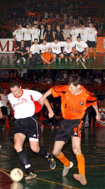 Shakthar Donetsk, Ukrainian Champion 2003/2004 - Pavlenko in action (Photo courtesy: Valeriy Dudush)