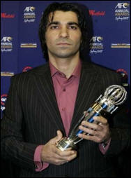 Vahid Shamsaee, Asian Futsal King once again! (Photo courtesy: Alalam News)