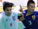 Vahid Shamsaee against Daisuke Ono during the AFC final in Macau (Photo courtesy: Reuters - Ahmad Moeni Jam)