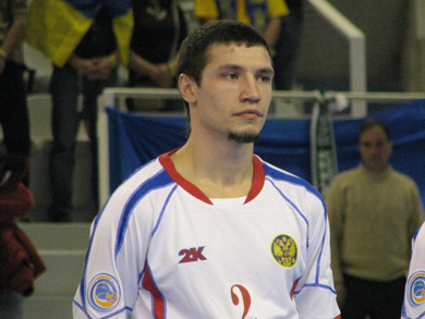 Vladislav Shayakhmetov (Photo courtesy: International Futsal Yearbook - UEFA Futsal Championship - Portugal 07)