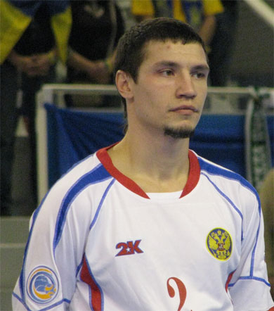 Vladislav Shayakhmetov, what a player for Dinamo Moscow! (Photo courtesy: International futsal yearbook - UEFA Futsal Championship - Portugal 07)