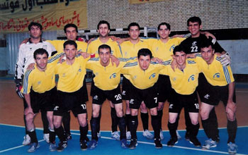 Shensa Saveh, Iranian Super league champion 2003/2004 (Photo courtesy: Shensa Saveh)