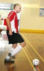 Simon has say in futsal (Photo courtesy: Where I Live - Community News Media)