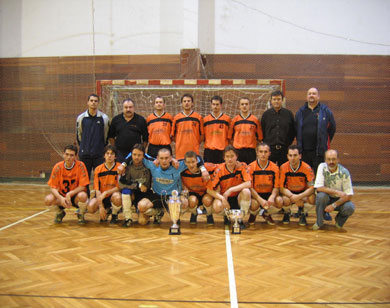 Again winners: Slov Matic Fofo Bratislava (Photo courtesy: Vladimir Ambrozek - Futsal Slovakia)