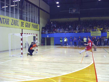 The last penalty: Jani Rucna signs the Oplast triumph! (Photo courtesy: Oplast Kobarid)