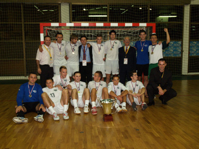 The winners: University of Ljubljana (Photo courtesy: www.ussns.org.yu)