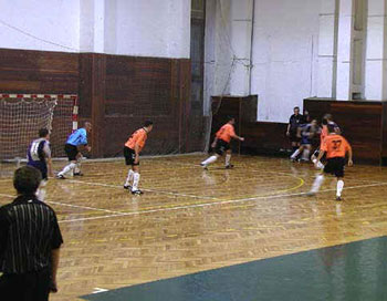 Slov Matic FOFO Bratislava vs SK Mima Trnava (Photo courtesy: Futsal Slovakia