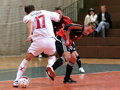 Slov-Matic vs Era-Pack (Photo courtesy: Futsal Slovakia)