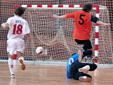 Slov-Matic vs Era-Pack (Photo courtesy: Futsal Slovakia)