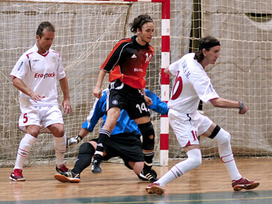 Slov-Matic vs Era-Pack (Photo courtesy: Futsal Slovakia)