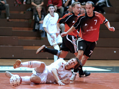 Slov-Matic vs Era-Pack (Photo courtesy: Futsal Slovakia)