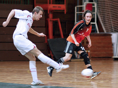 Slov-Matic vs Era-Pack (Photo courtesy: Futsal Slovakia)