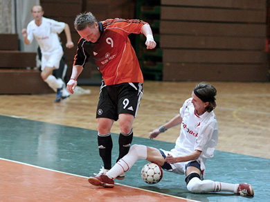 Slov-Matic vs Era-Pack (Photo courtesy: Futsal Slovakia)