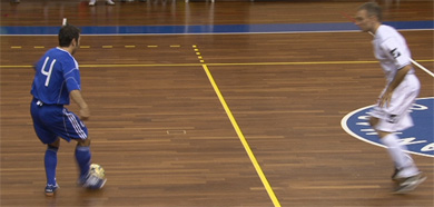 Agostino Leardini in action (Photo courtesy: San Marino FA)