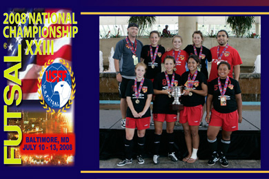Southern Maryland Futsal team (Photo courtesy: Southern Maryland Futsal)