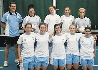 The Southern NSW youth women*s team that contested the final of the Australian Futsal titles (Photo courtesy: Illawara Mercury)