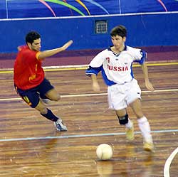 Spain vs Russia (Photo courtesy: FISU)