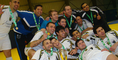 Sporting Fingal, Irish Futsal Champions! (Photo courtesy: FAI)
