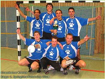 2� SpringtimeWinners: Strandkaiser Krefeld (Photo courtesy: www.futsal5.de)