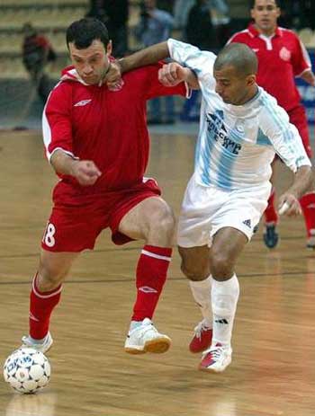 Koridze vs Afranio (Photo courtesy: Superleague.ru)