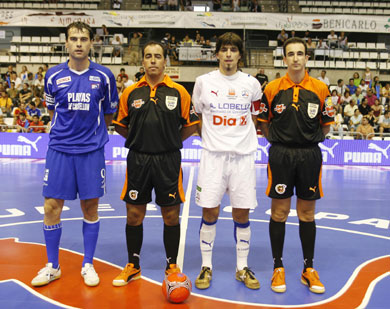 Josema, Pe�a Diaz, Manu and Gracia Marin(Photo courtesy: AP Spain - LNFS)