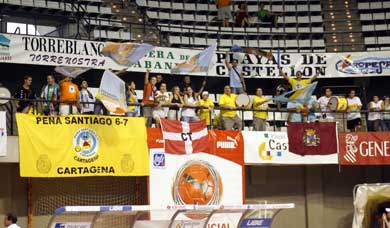 Polaris fans in action (Photo courtesy: AP Spain - LNFS)