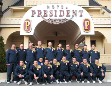 Serbian National Team is ready to move towards Hungary (Photo courtesy: Predrag Bajic)