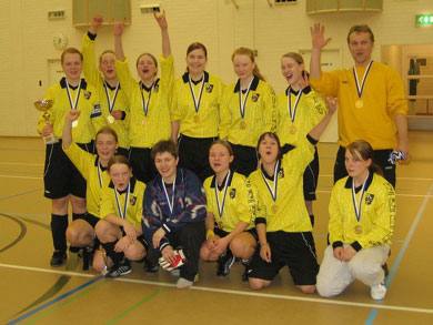 STPS, Women National Champion 2005 (Photo courtesy: Marko Grönholm - Futsal Suomi)