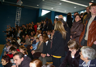 Futsal passion in Bulle (Photo courtesy: KSD Duvanjske Rose)