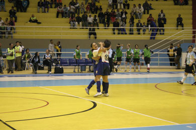 Paraguayan girls can celebrate (Photo courtesy: Beto Costa - CBFS)