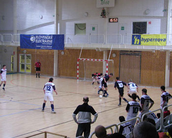 Picture from the match East vs. West 2004 in Levice ...