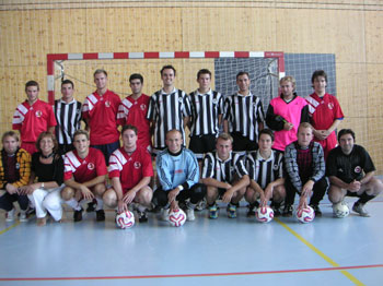 Swiss University National team (Photo courtesy: Swiss Futsal)