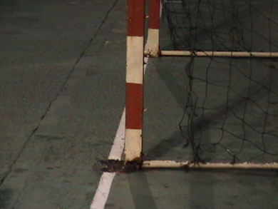 The goal... (Photo courtesy: Rich Mayell)