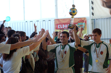 Awarding ceremony! (Photo courtesy: Tornado Futsal Club)