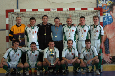 Tornado, Moldovan Champions 2008/2009! (Photo courtesy: Tornado Futsal Club)