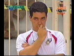 Tuca during a match (Photo courtesy: Futsal.com.br)