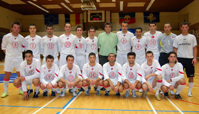 First ever official match for Turkish National team (Photo courtesy: BelTurk Web Site)
