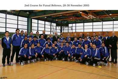 UEFA Refereeing course (Photo courtesy: UEFA.com)